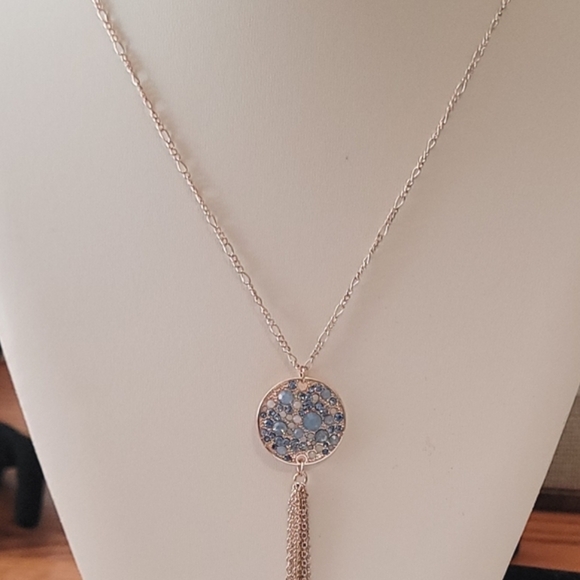 Liz Clairborne Blue Rhinestone - Picture 2 of 7